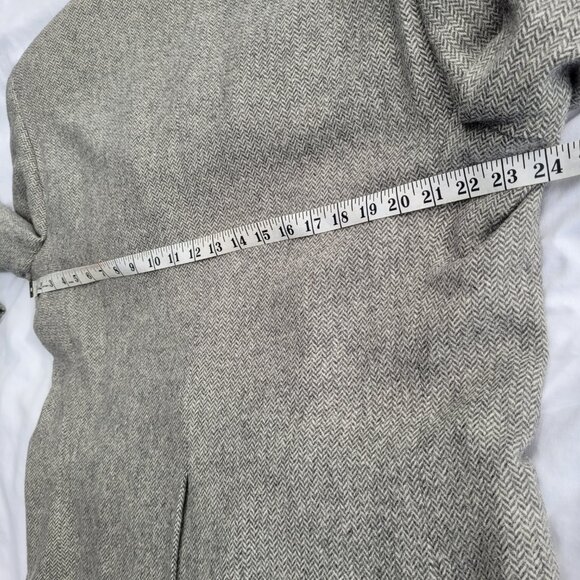 Today's Man Camel Hair Sports Coat Blazer Herringbone 2 Button Lined Pockets - Picture 13 of 16